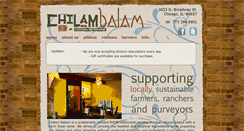 Desktop Screenshot of chilambalamchicago.com